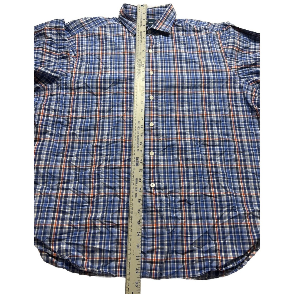 Polo Ralph Lauren Estate Red White & Blue Button Up Long Sleeve Mens 2XL‎ - Picture 8 of 9